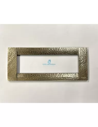 Vimar 16736.49 Plaque d'idées 6 modules Étain